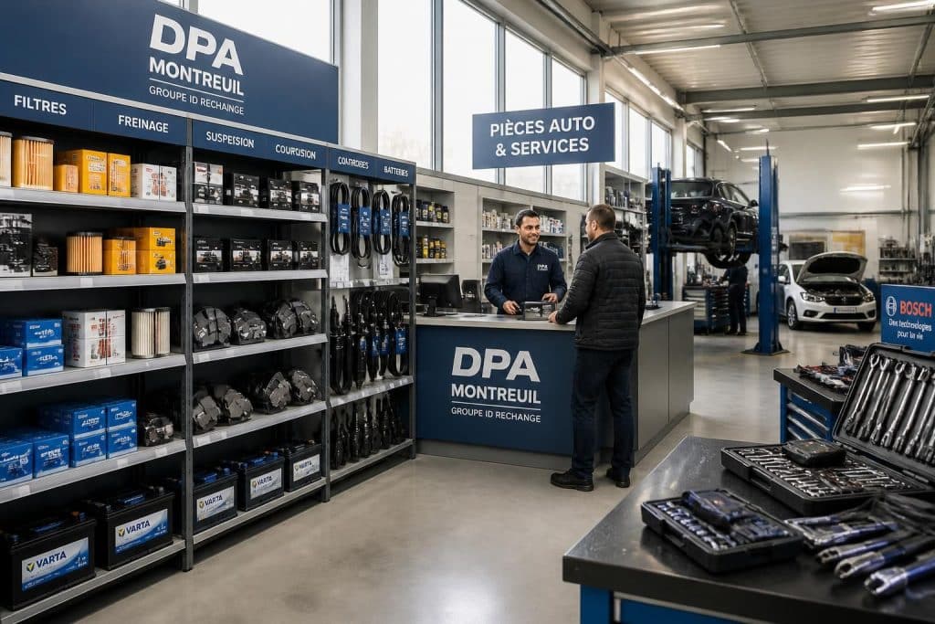 dpa montreuil groupe id rechange : votre spécialiste en pièces auto et services de distribution pour un entretien et une réparation de qualité.