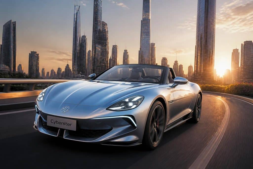 découvrez le mg cyberster 2026, un roadster électrique alliant puissance, design moderne et performance exceptionnelle pour une expérience de conduite unique.