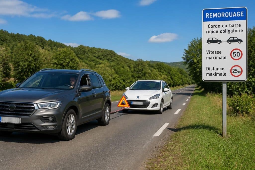 découvrez comment utiliser un triangle de remorquage en toute sécurité sans chauffeur, son fonctionnement et les règles légales en vigueur en france.