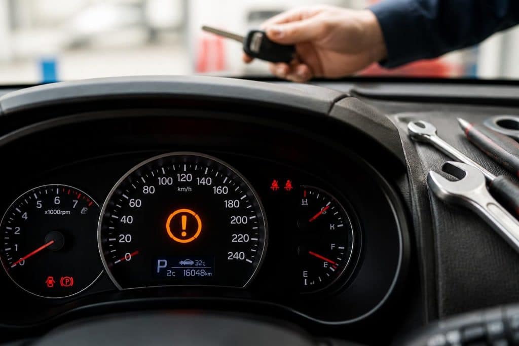 découvrez les causes courantes du voyant point d'exclamation orange sur votre voiture et apprenez des solutions rapides pour assurer votre sécurité et éviter les pannes.